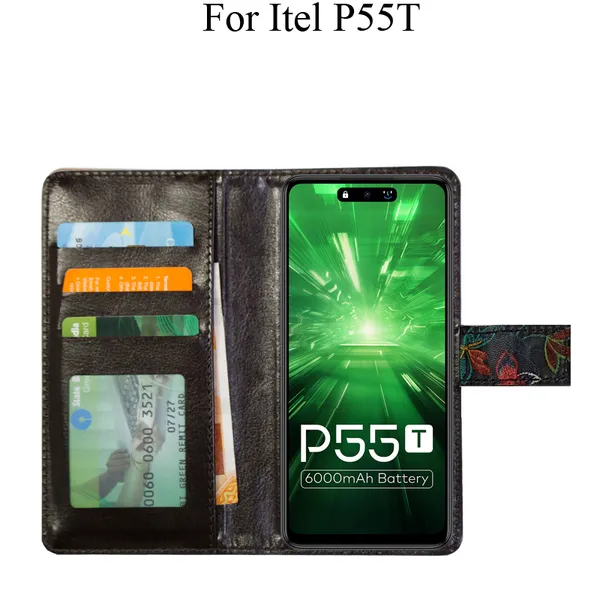 Multicolor_Premium_Flip_Cover_For_Itel_P55T