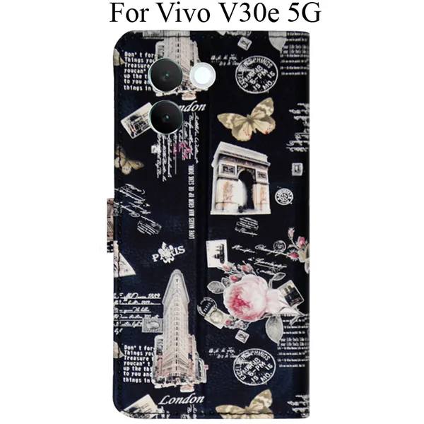Black_Premium_Flip_Cover_For_Vivo_V30E_5G