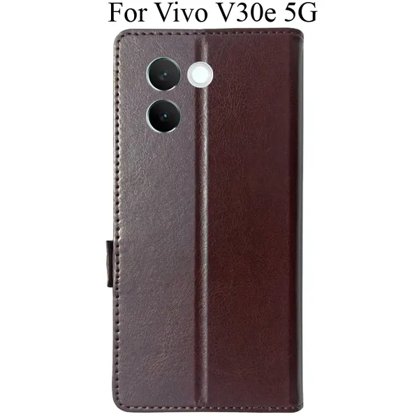 Brown_Premium_Flip_Cover_For_Vivo_V30E_5G