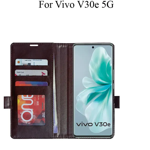 Brown_Premium_Flip_Cover_For_Vivo_V30E_5G