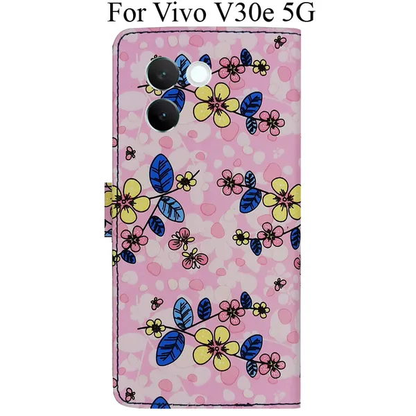 Pink_Premium_Flip_Cover_For_Vivo_V30E_5G