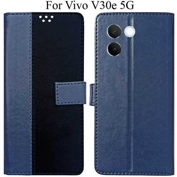 Black_Premium_Flip_Cover_For_Vivo_V30E_5G