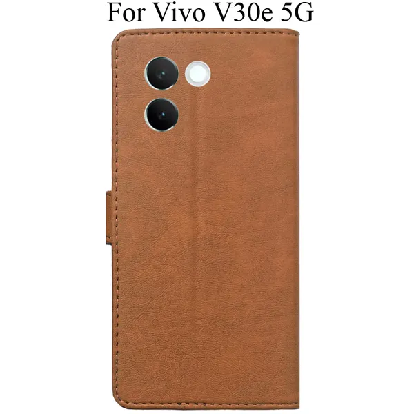 Brown_Premium_Flip_Cover_For_Vivo_V30E_5G