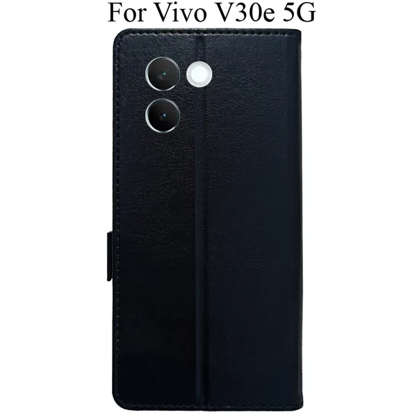 Black_Premium_Flip_Cover_For_Vivo_V30E_5G