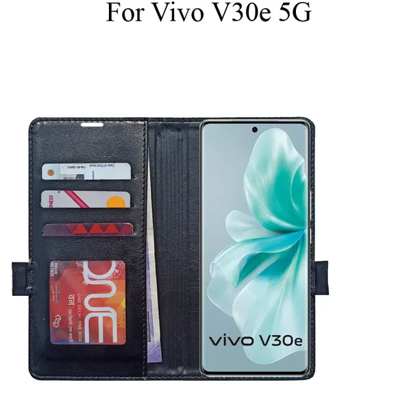 Black_Premium_Flip_Cover_For_Vivo_V30E_5G