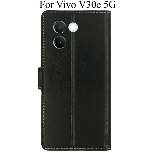 Black_Premium_Flip_Cover_For_Vivo_V30E_5G
