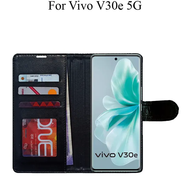 Black_Premium_Flip_Cover_For_Vivo_V30E_5G