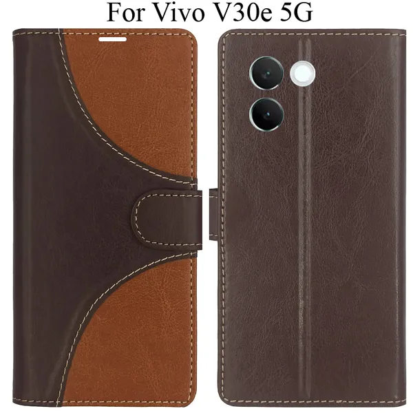 Brown_Premium_Flip_Cover_For_Vivo_V30E_5G