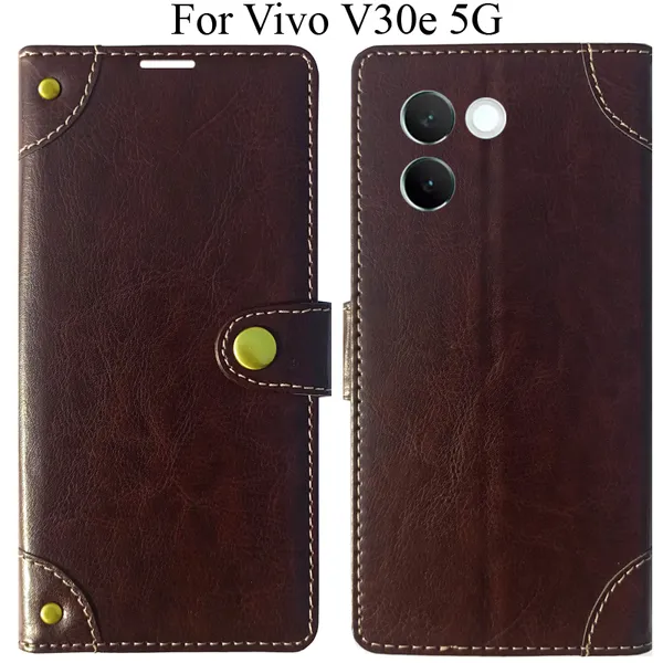Beige_Premium_Flip_Cover_For_Vivo_V30E_5G