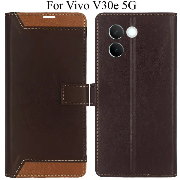 Brown_Premium_Flip_Cover_For_Vivo_V30E_5G