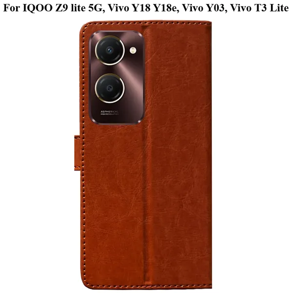Orange_Premium_Flip_Cover_For_Iqoo_Z9_Lite_5G,_Vivo_Y18_Y18E,_Vivo_Y03,_Vivo_T3_Lite