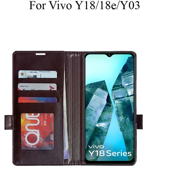 Brown_Premium_Flip_Cover_For_Vivo_Y18_Y18E_Vivo_Y03,_Vivo_T3_Lite