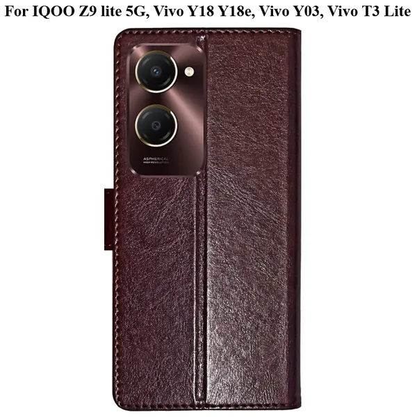 Beige_Premium_Flip_Cover_For_Iqoo_Z9_Lite_5G,_Vivo_Y18_Y18E,_Vivo_Y03,_Vivo_T3_Lite