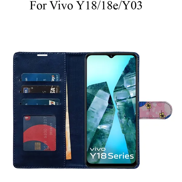 Pink_Premium_Flip_Cover_For_Vivo_Y18_Y18E_Vivo_Y03,_Vivo_T3_Lite