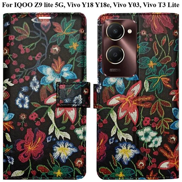 Multicolor_Premium_Flip_Cover_For_Iqoo_Z9_Lite_5G,_Vivo_Y18_Y18E,_Vivo_Y03,_Vivo_T3_Lite