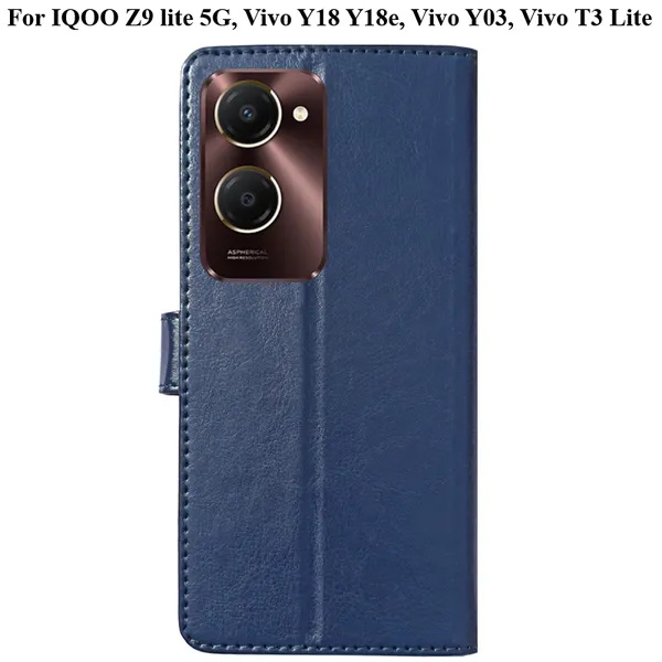 Black_Premium_Flip_Cover_For_Iqoo_Z9_Lite_5G,_Vivo_Y18_Y18E,_Vivo_Y03,_Vivo_T3_Lite