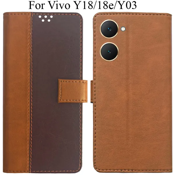 Brown_Premium_Flip_Cover_For_Vivo_Y18_Y18E_Vivo_Y03,_Vivo_T3_Lite