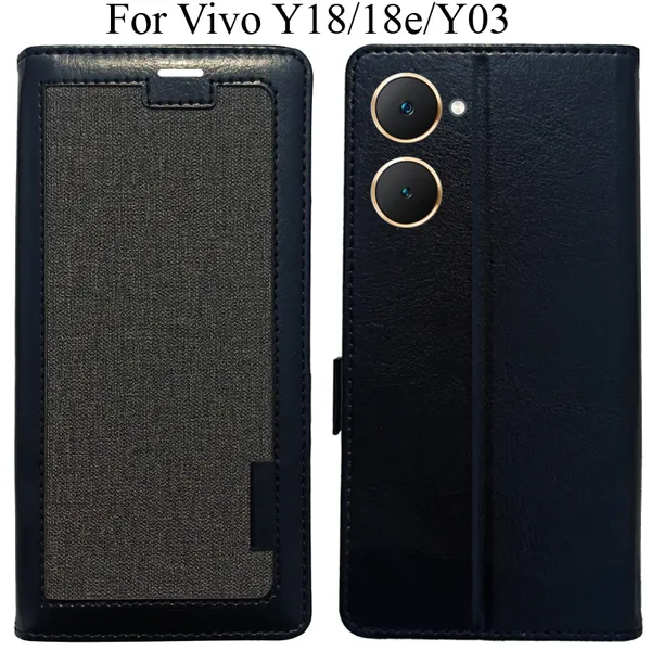Black_Premium_Flip_Cover_For_Vivo_Y18_Y18E_Vivo_Y03,_Vivo_T3_Lite