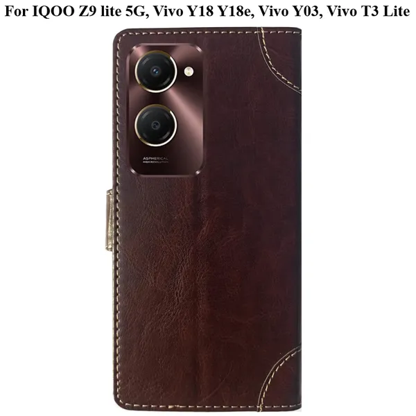 Beige_Premium_Flip_Cover_For_Iqoo_Z9_Lite_5G,_Vivo_Y18_Y18E,_Vivo_Y03,_Vivo_T3_Lite