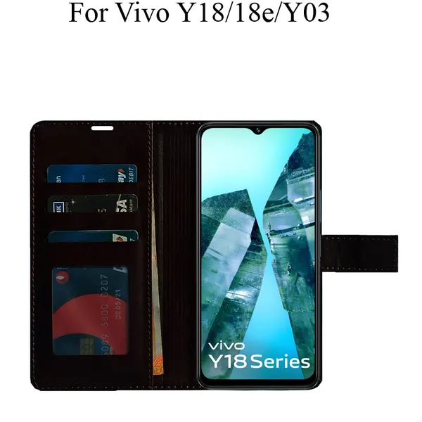 Brown_Premium_Flip_Cover_For_Vivo_Y18_Y18E_Vivo_Y03,_Vivo_T3_Lite