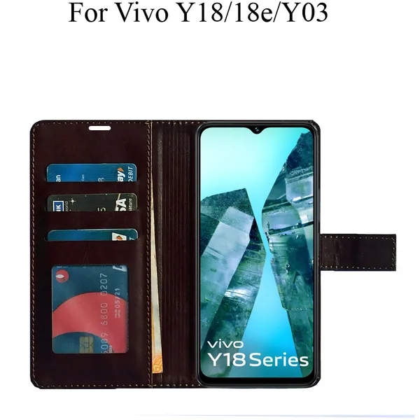 Brown_Premium_Flip_Cover_For_Vivo_Y18_Y18E_Vivo_Y03,_Vivo_T3_Lite