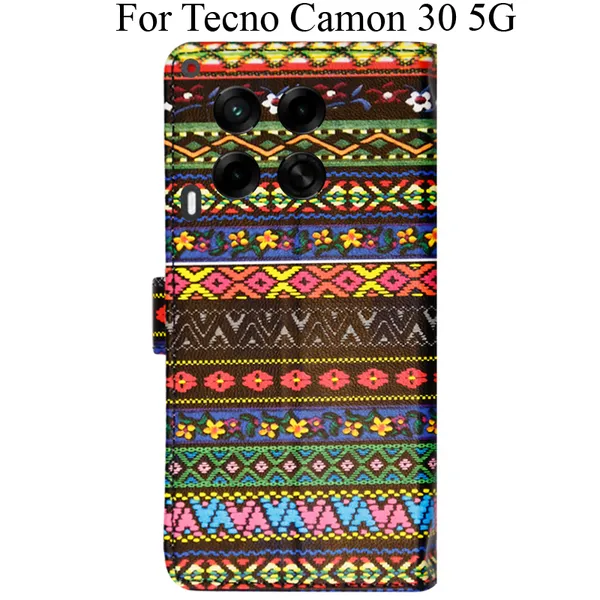 Multicolor_Premium_Flip_Cover_For_Tecno_Camon_30_5G