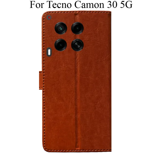 Orange_Premium_Flip_Cover_For_Tecno_Camon_30_5G