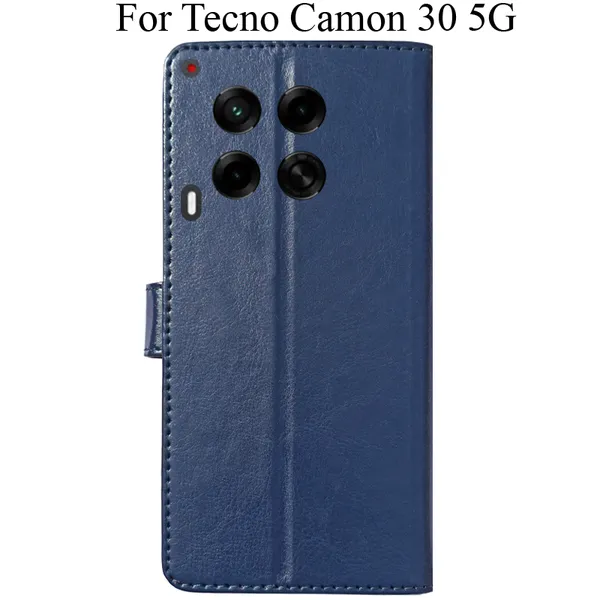 Black_Premium_Flip_Cover_For_Tecno_Camon_30_5G