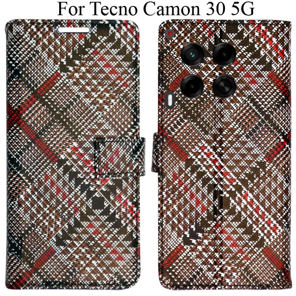 Red_Premium_Flip_Cover_For_Tecno_Camon_30_5G