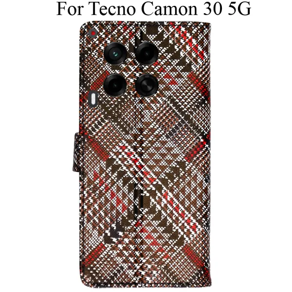 Red_Premium_Flip_Cover_For_Tecno_Camon_30_5G