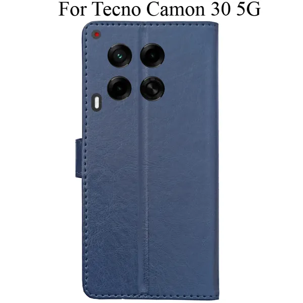 Blue_Premium_Flip_Cover_For_Tecno_Camon_30_5G