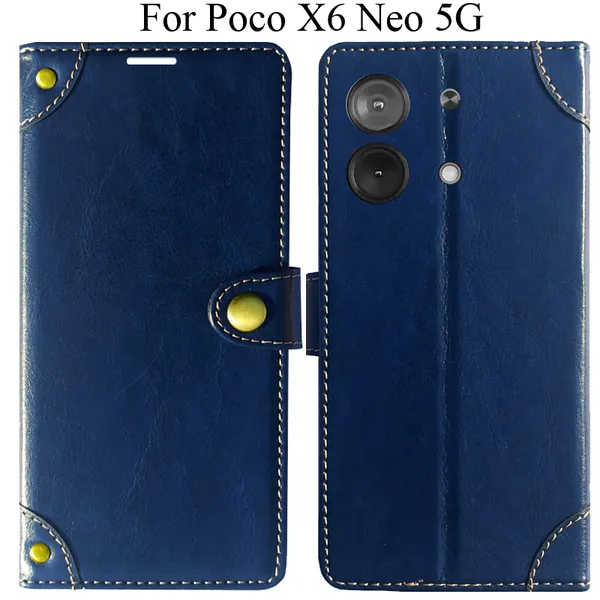Blue_Premium_Flip_Cover_For_Poco_X6_Neo_5G