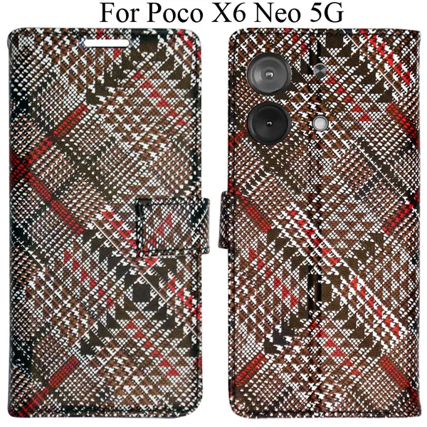 Red_Premium_Flip_Cover_For_Poco_X6_Neo_5G