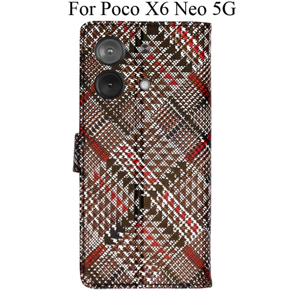 Red_Premium_Flip_Cover_For_Poco_X6_Neo_5G