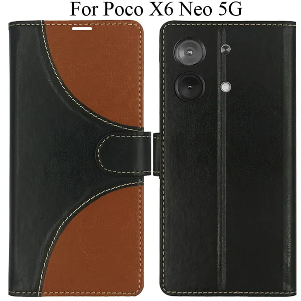 Black_Premium_Flip_Cover_For_Poco_X6_Neo_5G