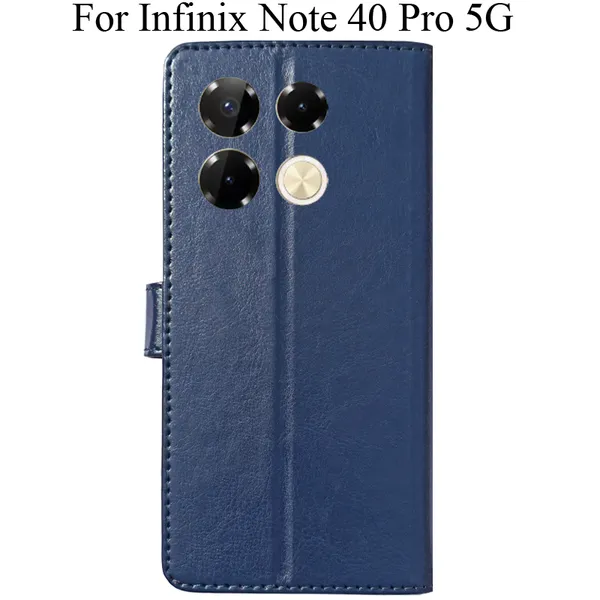Black_Premium_Flip_Cover_For_Infinix_Note_40_Pro_5G