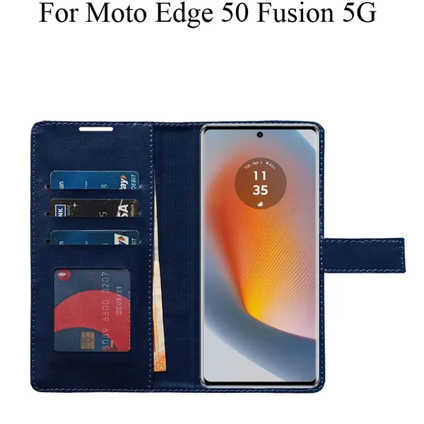 Blue_Premium_Flip_Cover_For_Moto_Edge_50_Fusion_5G