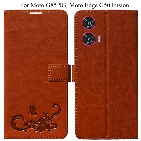 Orange_Premium_Flip_Cover_For_Moto_G85_5G,_Moto_Edge_50_Fusion_5G