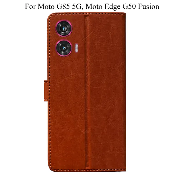 Orange_Premium_Flip_Cover_For_Moto_G85_5G,_Moto_Edge_50_Fusion_5G
