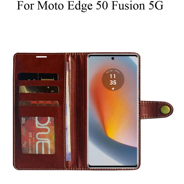 Brown_Premium_Flip_Cover_For_Moto_Edge_50_Fusion_5G