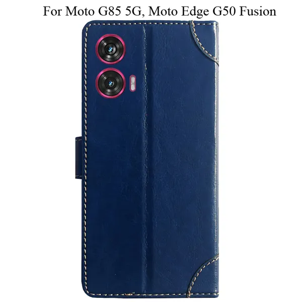 Blue_Premium_Flip_Cover_For_Moto_G85_5G,_Moto_Edge_50_Fusion_5G