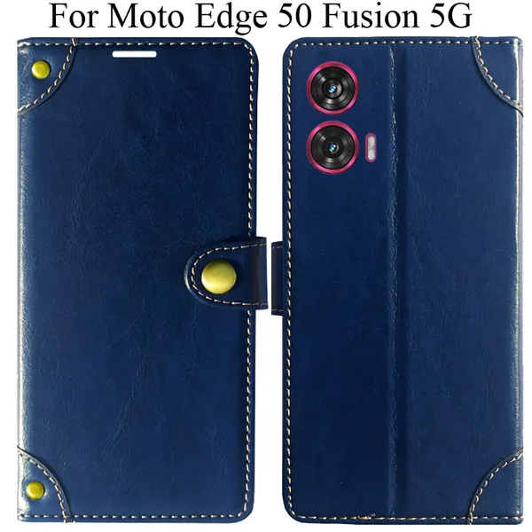 Blue_Premium_Flip_Cover_For_Moto_Edge_50_Fusion_5G