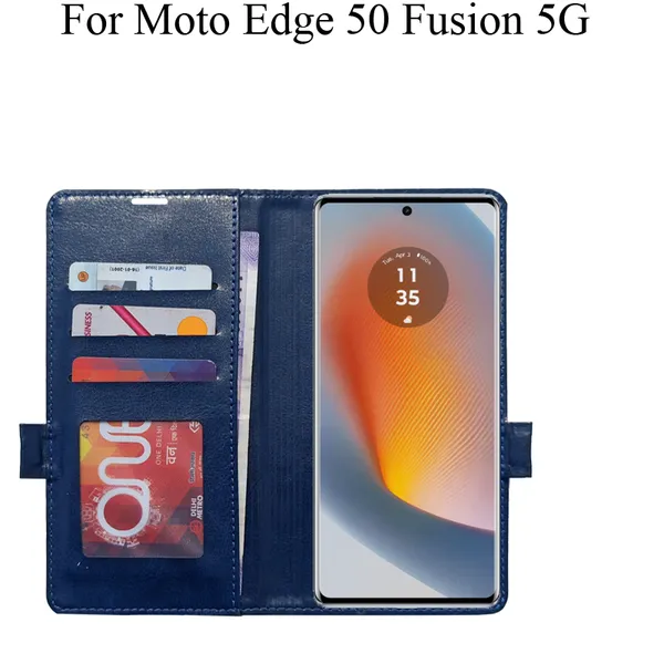 Blue_Premium_Flip_Cover_For_Moto_Edge_50_Fusion_5G