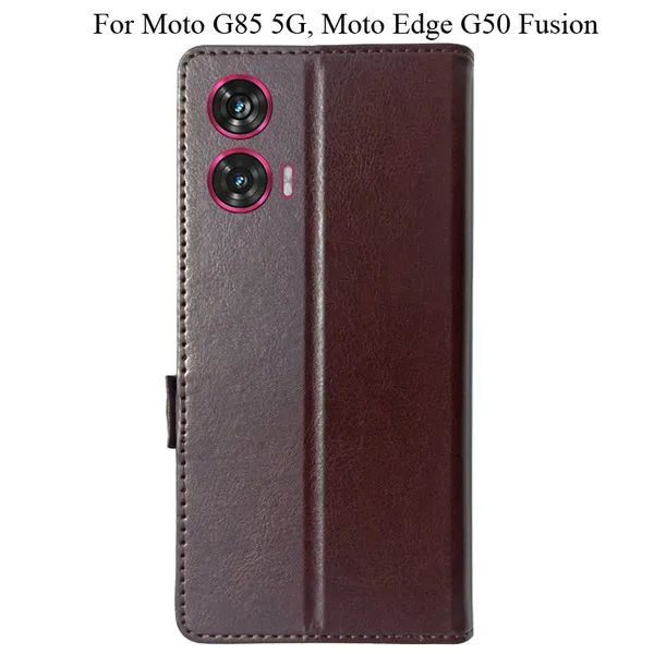 Brown_Premium_Flip_Cover_For_Moto_G85_5G,_Moto_Edge_50_Fusion_5G