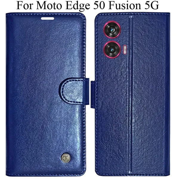 Blue_Premium_Flip_Cover_For_Moto_Edge_50_Fusion_5G