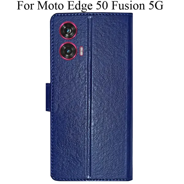 Blue_Premium_Flip_Cover_For_Moto_Edge_50_Fusion_5G
