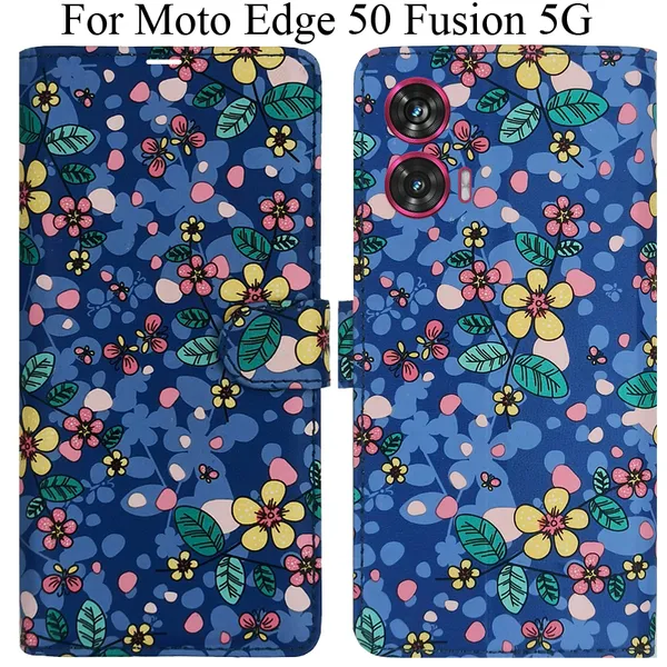 Blue_Premium_Flip_Cover_For_Moto_Edge_50_Fusion_5G