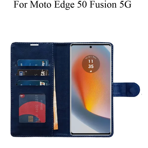 Blue_Premium_Flip_Cover_For_Moto_Edge_50_Fusion_5G