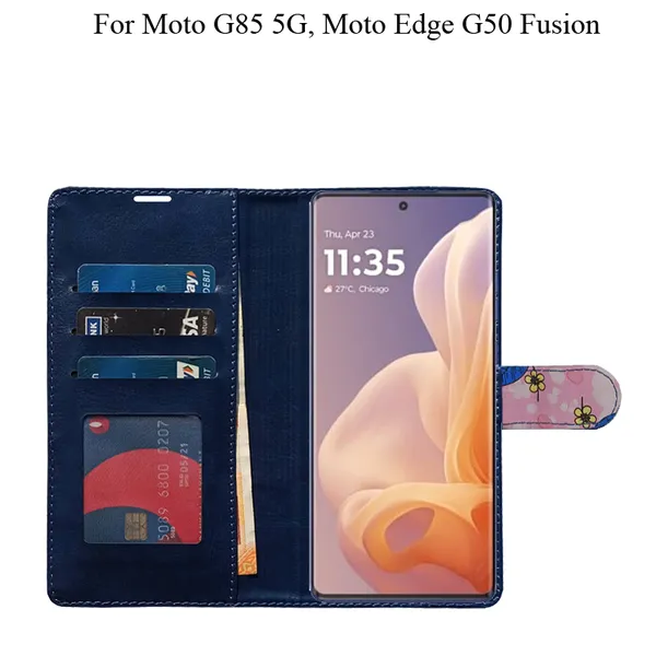 Pink_Premium_Flip_Cover_For_Moto_G85_5G,_Moto_Edge_50_Fusion_5G