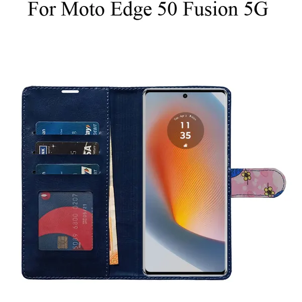 Pink_Premium_Flip_Cover_For_Moto_Edge_50_Fusion_5G